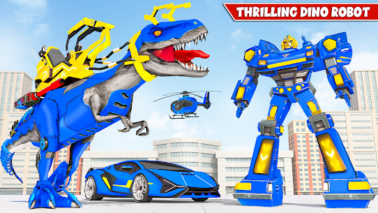 Dino Transform Robot Car Game 71 Mod/Apk(unlimited money)download 2