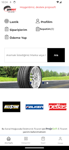 Android application Şenrot screenshort