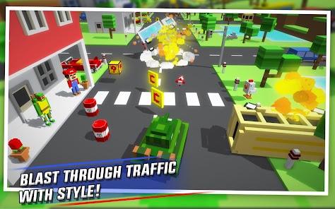Crossy Brakes : Smashy Crossy Road Car Games 2021  screenshots 5