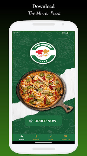 Android application The Mirror Pizza screenshort