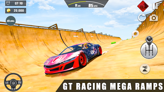 GT Car Mid-air: Racing Game