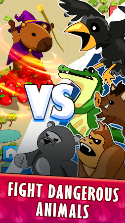 Game screenshot Capybara TD Idle Tower Defense apk download