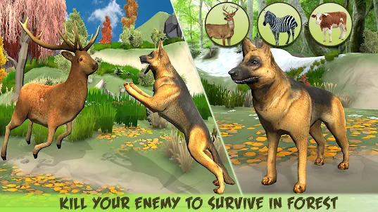 Virtual Dog Pet Life Sim Game