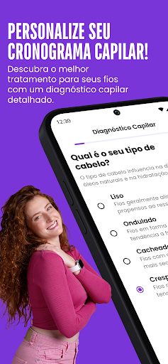 Visualização do aplicativo