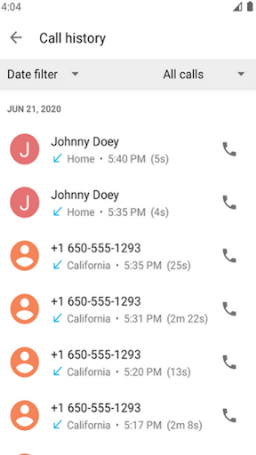 Call Details of Any Number App Screen 2