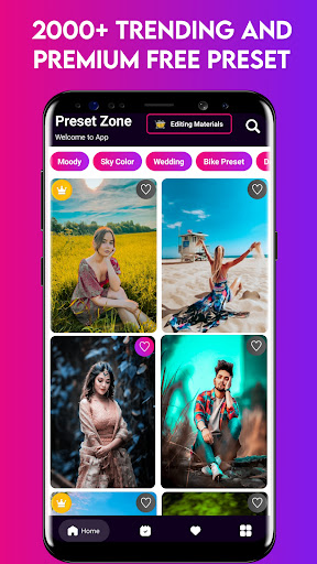 Android application Preset For Photo Editing screenshort