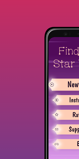 Android application Find Your Star Track screenshort