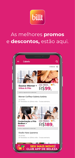 Billt | Super App de Beleza Screen 3