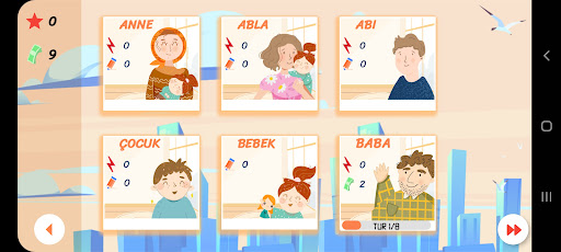 Android application Aile Babası screenshort