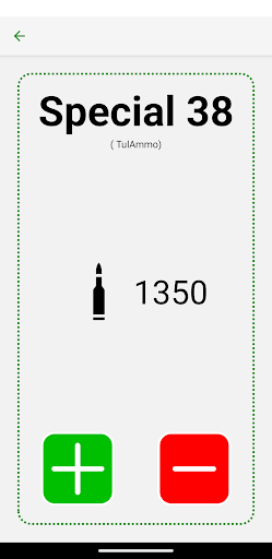 Munition Tracker Screen 2
