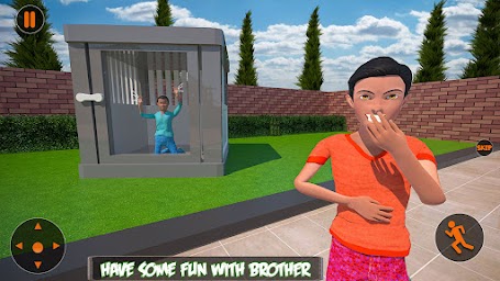 Scary Brother 3D - Siblings New family fun Games