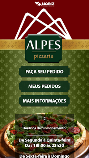 Alpes Pizzaria Screenshot
