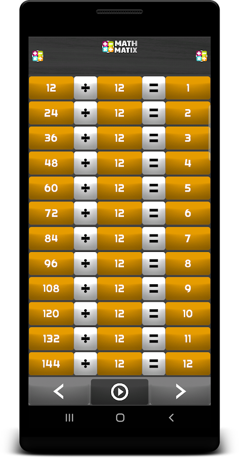 MathMatix Multiplication Chartのおすすめ画像3