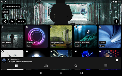 Poweramp Music Player (Trial) Captura de pantalla