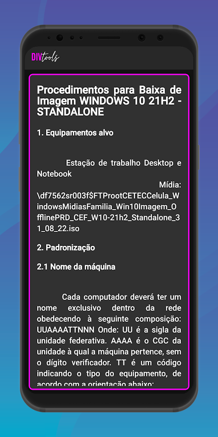DivTools Screen 3