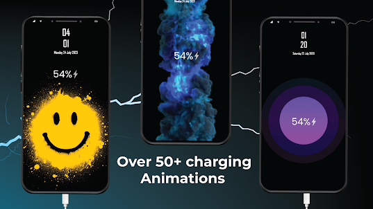 Fun Battery Charging Animation