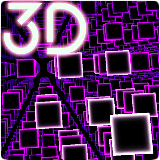 Infinity Parallax Squares 3D Live Wallpaper