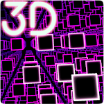Cover Image of डाउनलोड Infinity Parallax Squares 3D L  APK
