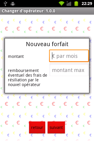 ChangerOperateur ? Screen 2