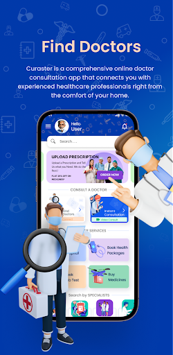 Android application CurAster - Your Family Doctor screenshort