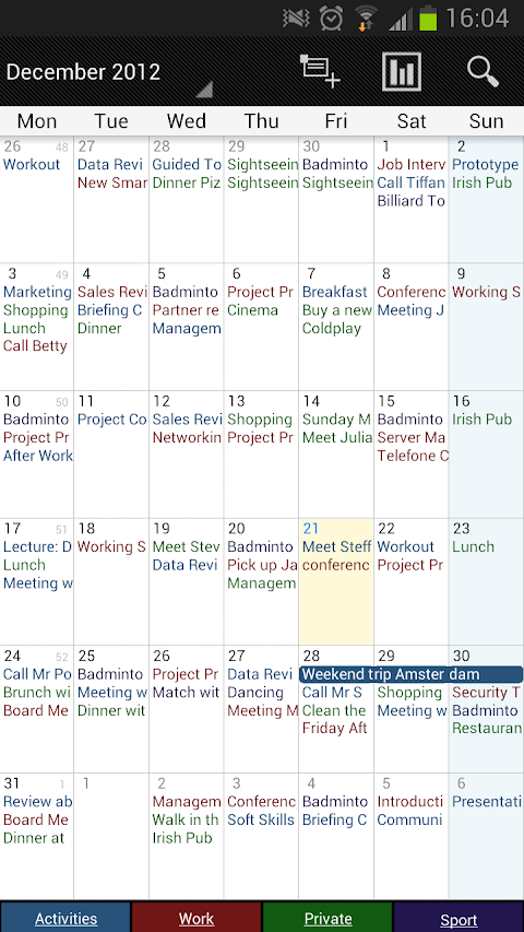 Business Calendar・カレンダーのおすすめ画像3