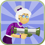 Angry Grandma - Run and Shoot icon