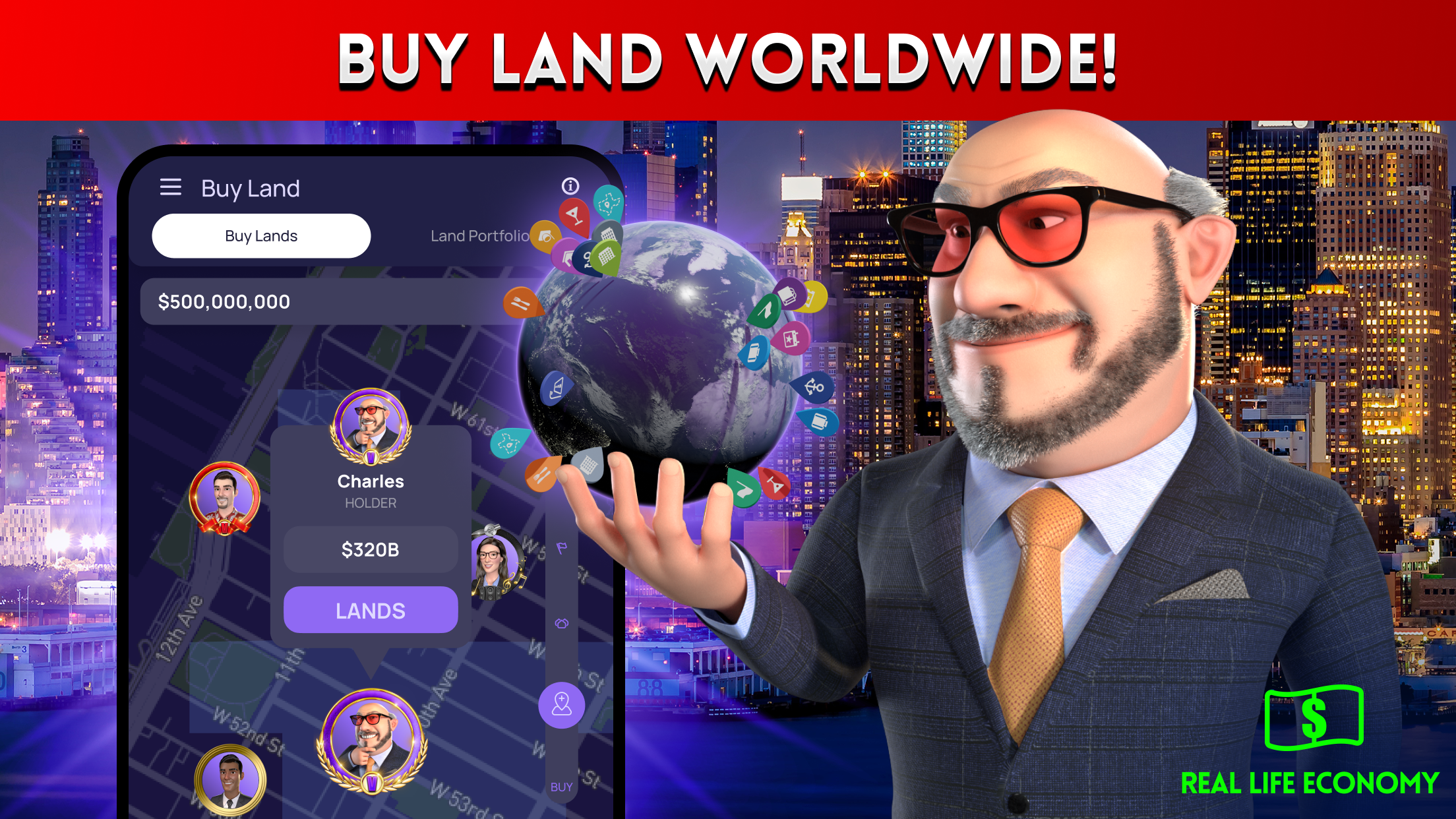 Android application LANDLORD Idle Tycoon Business screenshort