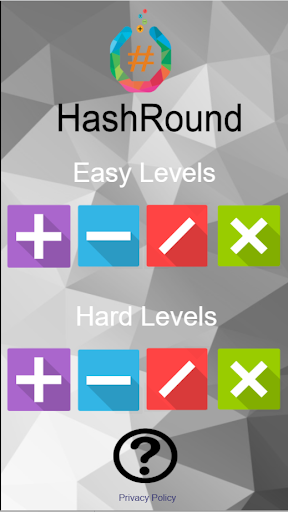 Android application HashRound screenshort