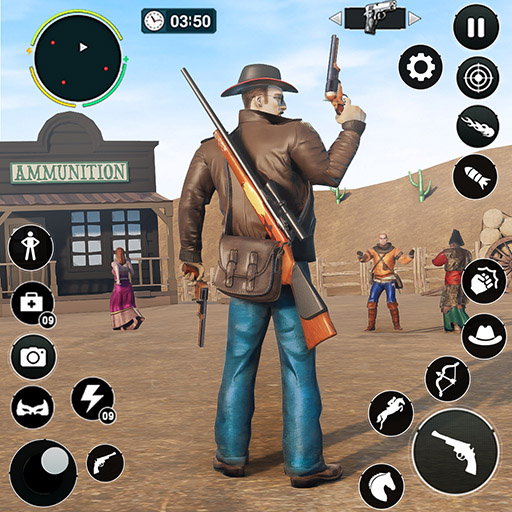 West Cowboy: Shooting Games logo