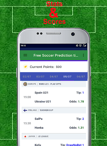 Soccer Predictions Tips Screen 2