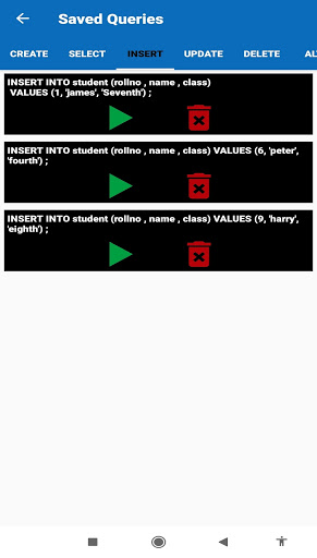 SQL Compiler Screen 3