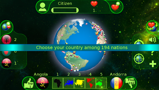 Android application Nations Clash screenshort