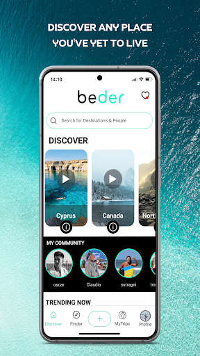 beder l Explore & Travel Screen 2
