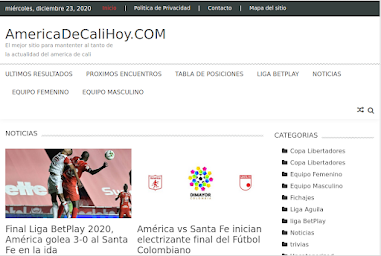 America de Cali Hoy