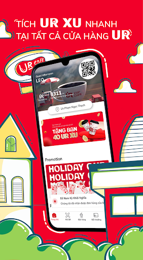 Android application Ur Cup Cafe screenshort