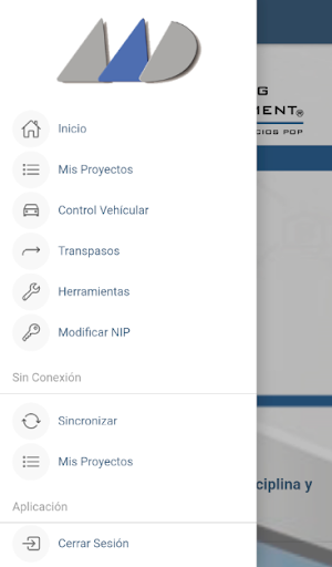 MDProyectos Screen 3