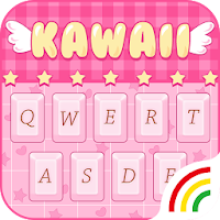 Pink Kawaii Keyboard Theme
