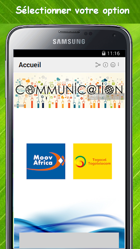 Android application Melinet_tg screenshort