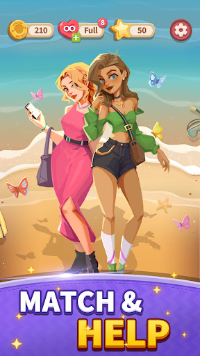 Android application Wander Match screenshort