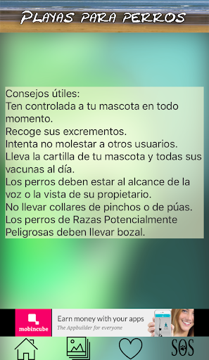 Playas para perros Screen 3