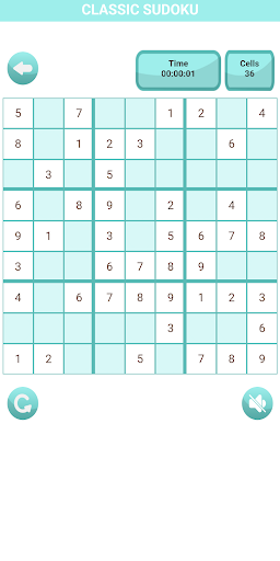 Classic Sudoku Screen 2