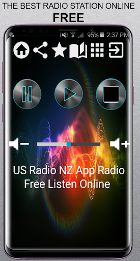 Android application US Radio NZ App Radio Listen O screenshort