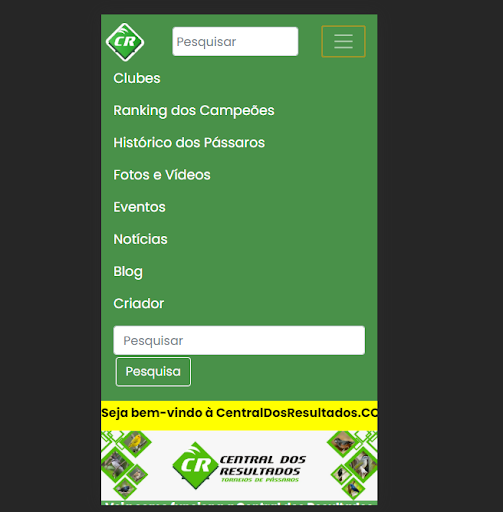 Central Dos Resultados Screen 2