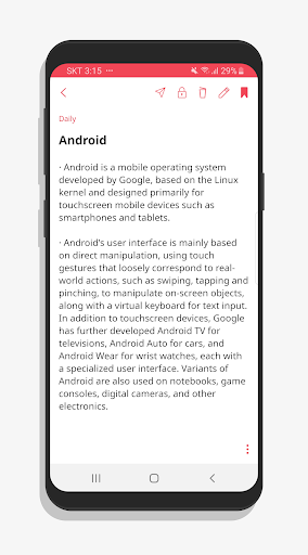 FastNote - Notepad, Notes Screen 3