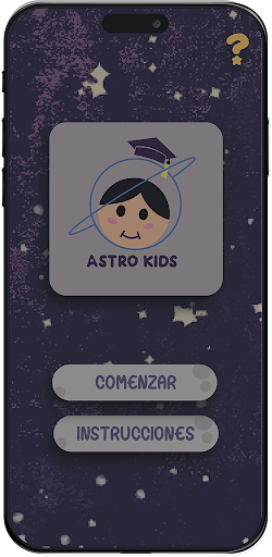 Android application Astrokids screenshort