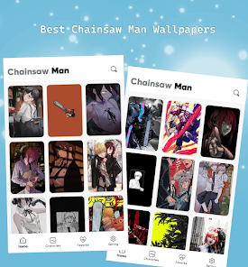 Screenshot 1 Chainsaw Man Anime Wallpapers android