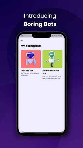 Android application Boring Bots screenshort