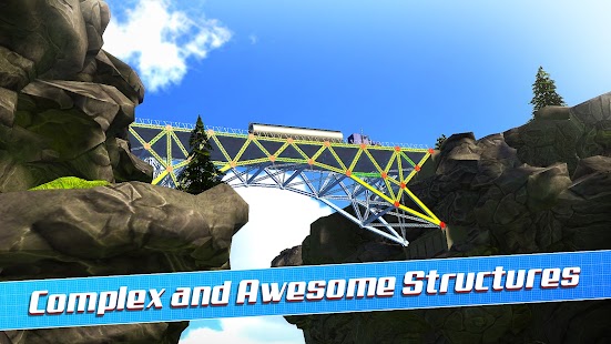 Bridge Construction Simulator Captura de pantalla