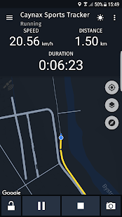 Caynax - Running & Cycling GPS Captura de tela