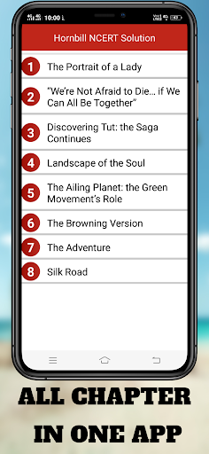 Class 11 English Solution Screen 2